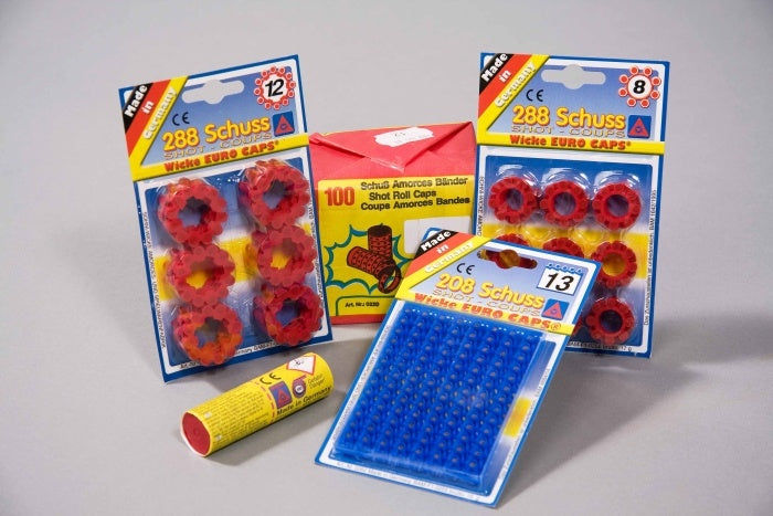 candytoys.ch 13-Schuss-Supermatic, Karte m. 208 Schuss candytoys.ch Switzerland