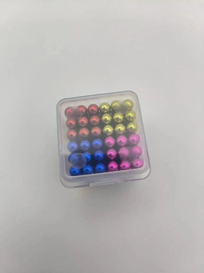 candytoys.ch 216 Mini Magnetkugeln Farbig Grösse 4.9mm