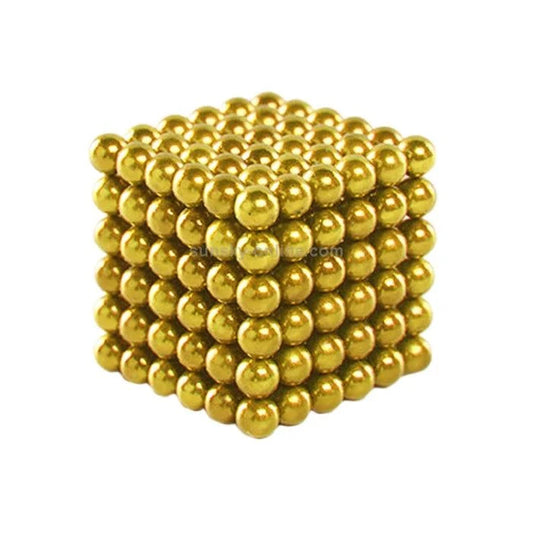 candytoys.ch 216 Mini Magnetkugeln Gold Grösse 4.9mm