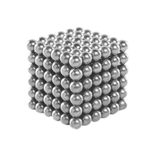 candytoys.ch 216 Mini Magnetkugeln Silber Grösse 4.9mm