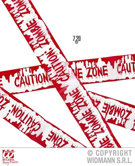 candytoys.ch Absperrband Caution: ZombieZone ca 7,20 meter candytoys.ch Switzerland