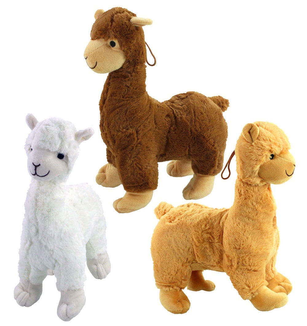 candytoys.ch Alpaka Lama 3 Farben sortiert ca 35 cm candytoys.ch Switzerland