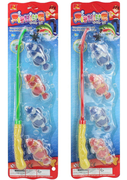 candytoys.ch Angelspiel 2-fach sortiert mit 4 Fischen Karte ca 51x14,5cm candytoys.ch Switzerland