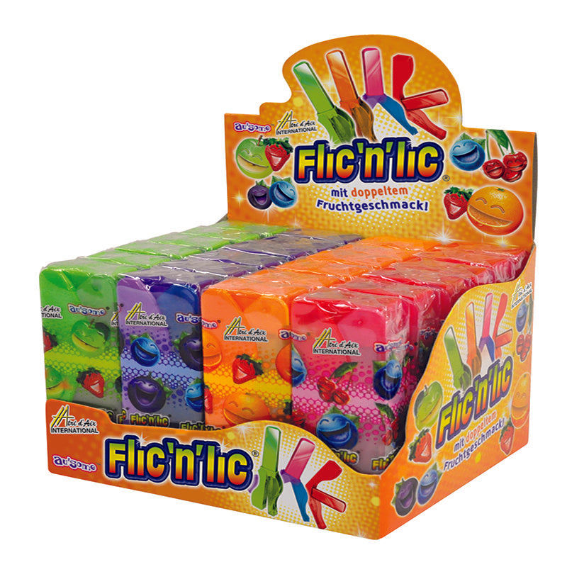 candytoys.ch au’some  Flic’n’ Lic Orginal  24 Stück im Karton candytoys.ch Switzerland