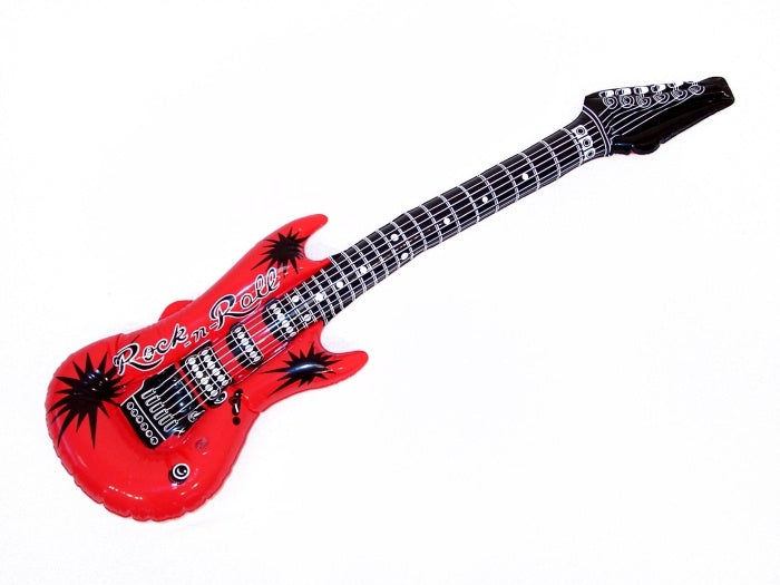 candytoys.ch aufblasbare Gitarre, ca.105 cm, sort. Farben candytoys.ch Switzerland