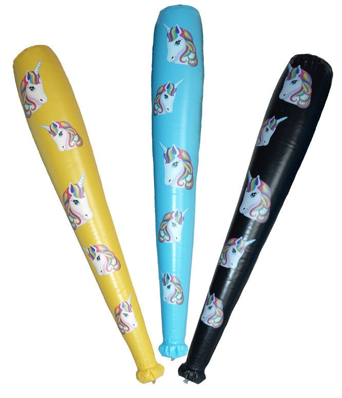 candytoys.ch Aufblaskeule Einhorn 3 Farben sortiert ca 90 cm candytoys.ch Switzerland