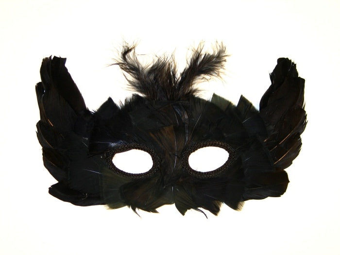 candytoys.ch Augenmaske aus Federn, schwarz candytoys.ch Switzerland