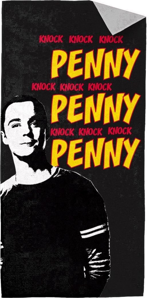 candytoys.ch Badehandtuch Strandtuch - ca 150x75cm 'Knock Knock Knock Penny' candytoys.ch Switzerland