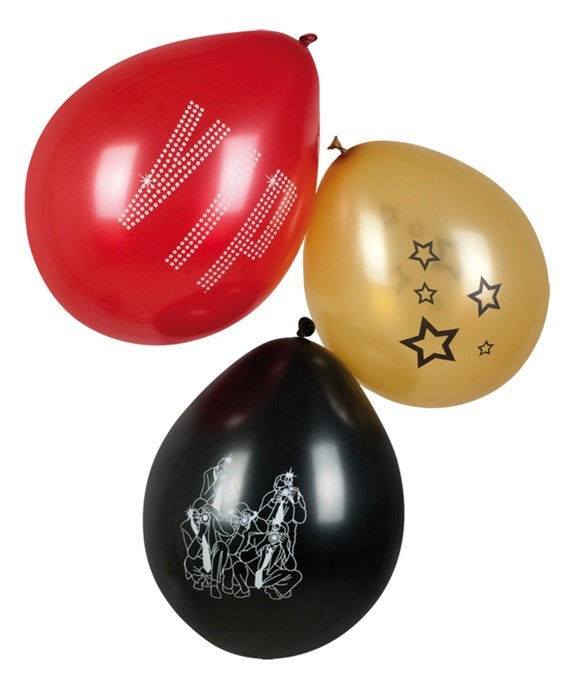 candytoys.ch Ballons 6 Stück 'VIP' 3-fach sortiert - ca 25cm candytoys.ch Switzerland