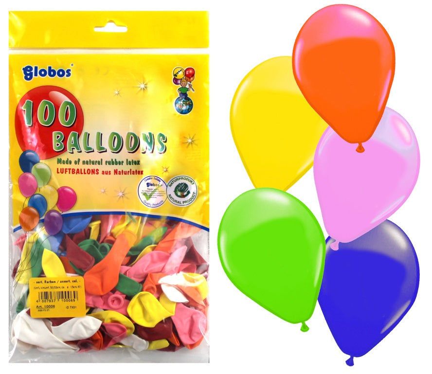 candytoys.ch Ballons Partyballon ca 55 cm Umfang 100 Stück im Beutel Preis pro Beutel
