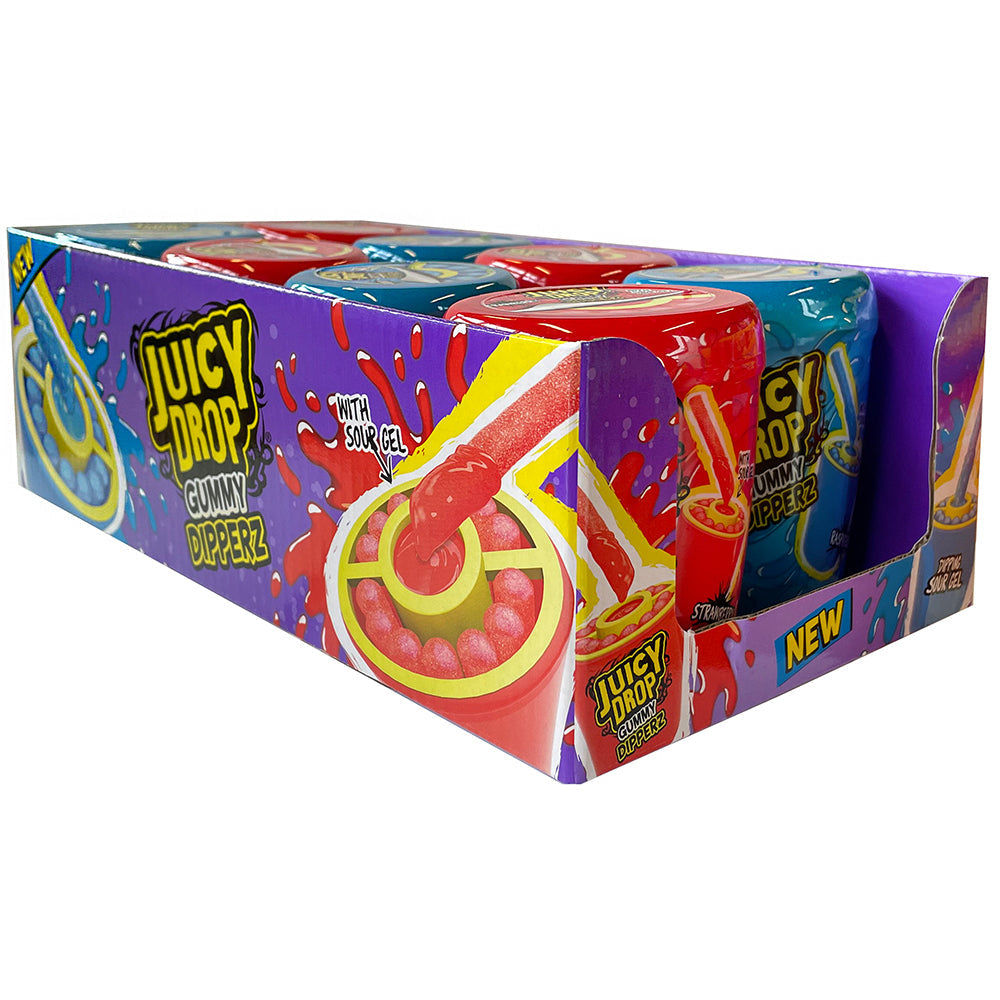candytoys.ch Bazooka Juicy Drop Gummy Dipperz 8 Stück im Karton candytoys.ch Switzerland