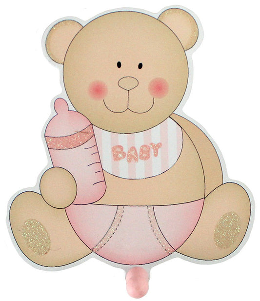 candytoys.ch Bieco Garderobe Holz Bär rosa ca 13x11,5cm candytoys.ch Switzerland