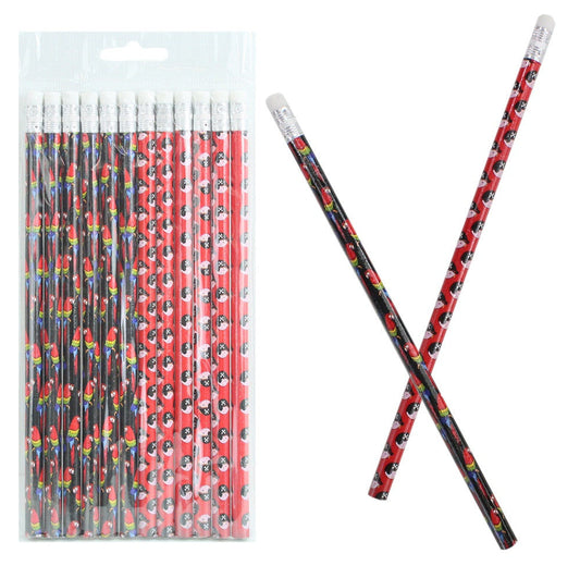 candytoys.ch Bleistift Pirat mit Radiergummi 2-fach sortiert ca 19 cm candytoys.ch Switzerland
