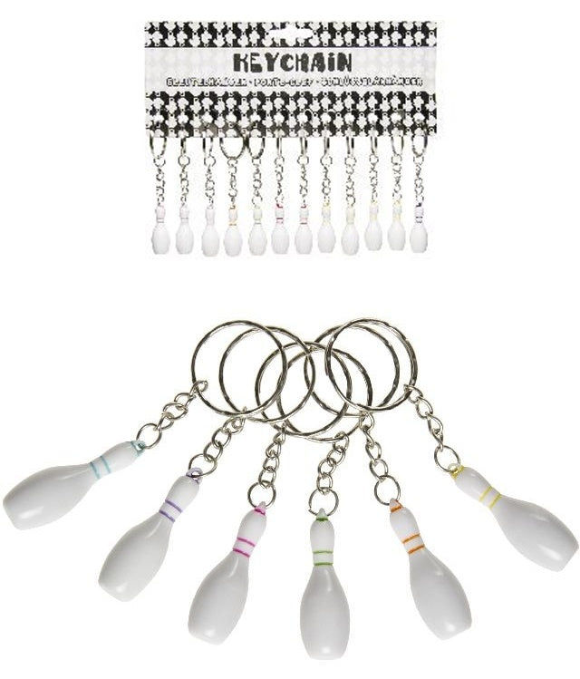 candytoys.ch Bowlingpin Kegel an Schlüsselanhänger - ca 3,5cm candytoys.ch Switzerland