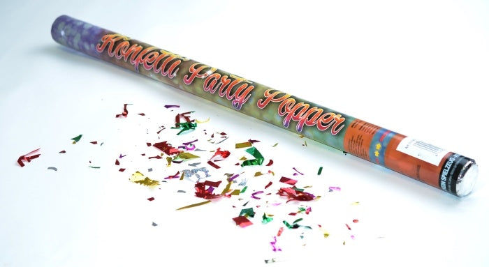 candytoys.ch Bunte Konfetti - Party Popper ca 80cm candytoys.ch Switzerland