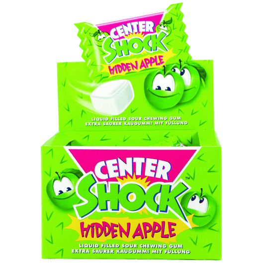 candytoys.ch Center Shock  Apfel  100 Stück im Karton candytoys.ch Switzerland