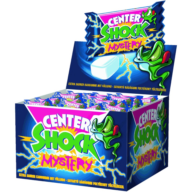 candytoys.ch Center Shock  Mystery  100 Stück im Karton candytoys.ch Switzerland