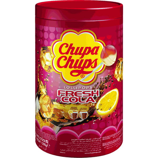 candytoys.ch Chupa Chups  Fresh Cola  100 Stück in der Dose candytoys.ch Switzerland