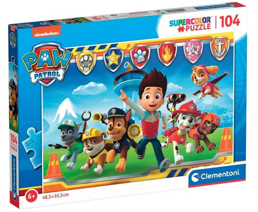 candytoys.ch Clementoni Paw Patrol Supercolor Puzzle 104 Teile candytoys.ch Switzerland