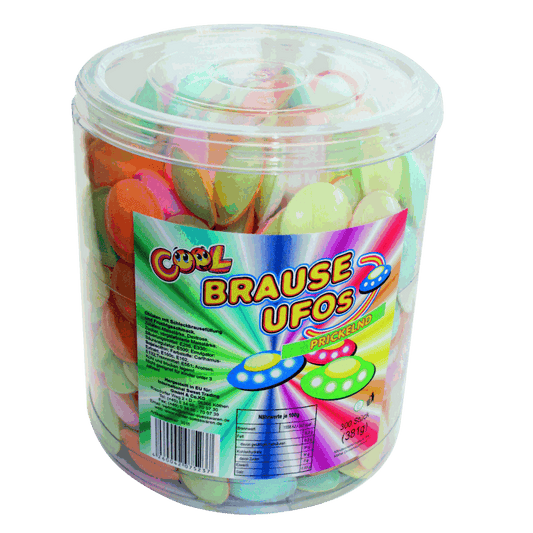 candytoys.ch Cool  Brause Ufos  300 Stück in der Dose candytoys.ch Switzerland