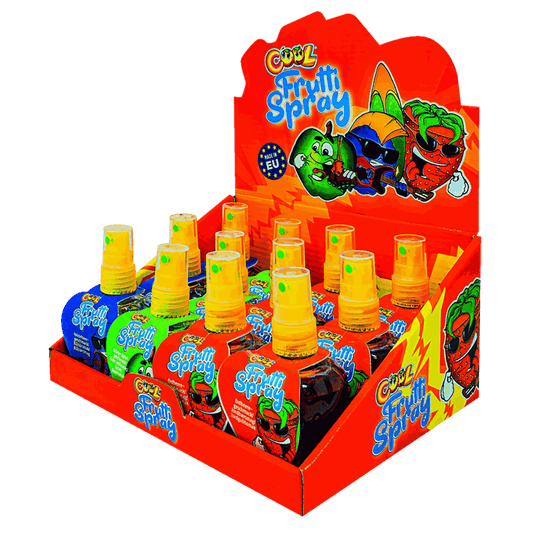 candytoys.ch Cool Frutti Spray12 Stück im Karton candytoys.ch Switzerland