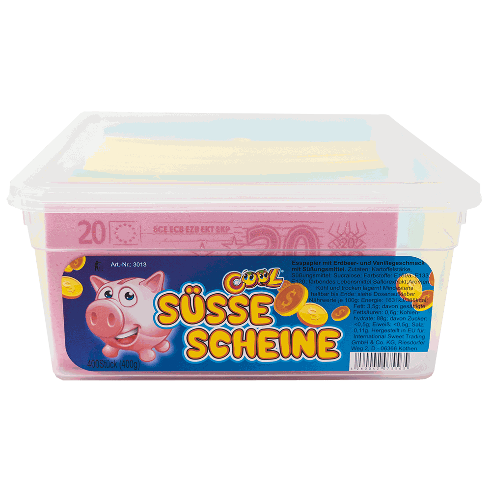 candytoys.ch Cool Süsse Scheine 400 Stück im Karton candytoys.ch Switzerland