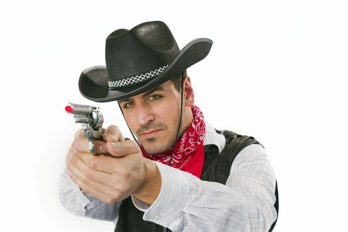 candytoys.ch Cowboyhut mit Band, schwarz Größe: ca. 59 candytoys.ch Switzerland