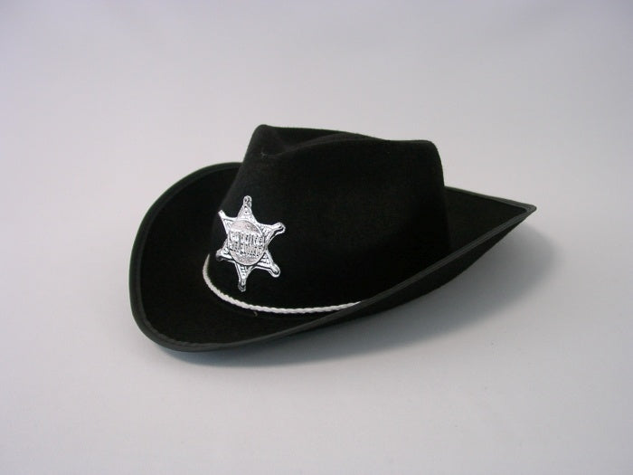 candytoys.ch Cowboyhut schwarz, mit Stern Größe: ca. 56/57 candytoys.ch Switzerland