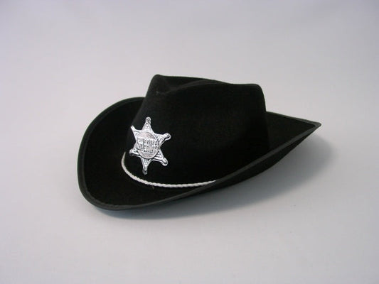 candytoys.ch Cowboyhut schwarz, mit Stern Größe: ca. 56/57 candytoys.ch Switzerland