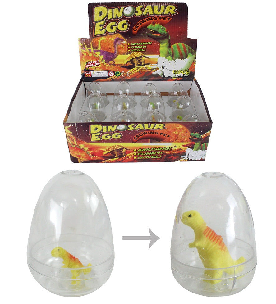 candytoys.ch Dinoei mit wachsendem Dino im geschlossenem Ei ca 6,5cm candytoys.ch Switzerland