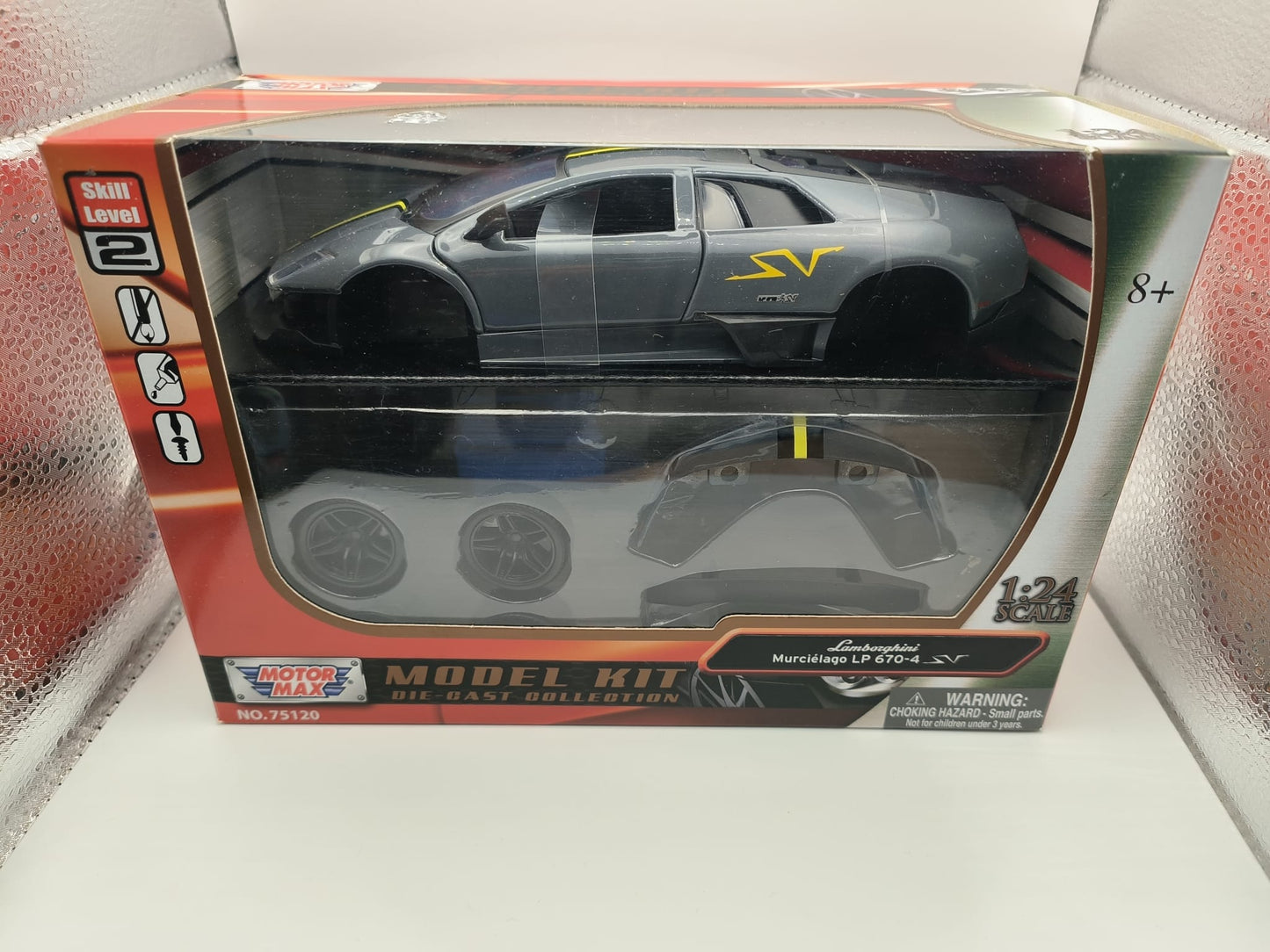 candytoys.ch DIV Model Kit - Modell Auto, Die-Cast-Collection, 1:24 Lamborghini Murcielago LP670-4 SV