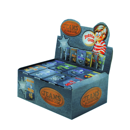 candytoys.ch DOK  Jeans Kaugummizigaretten  32 Stück im Karton candytoys.ch Switzerland