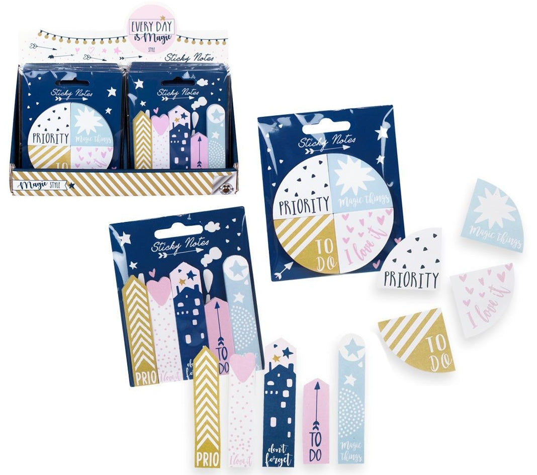 candytoys.ch Every Day is Magic Sticky Notes auf Karte ca 9x10,5cm candytoys.ch Switzerland