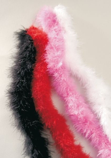 candytoys.ch Federbesatz (Marabu) ca. 180 cm, rot candytoys.ch Switzerland