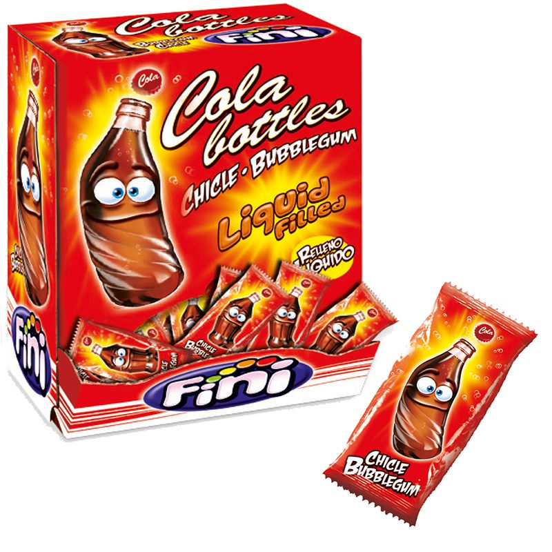 candytoys.ch Fini  Cola Bottles  200 Stück im Karton candytoys.ch Switzerland