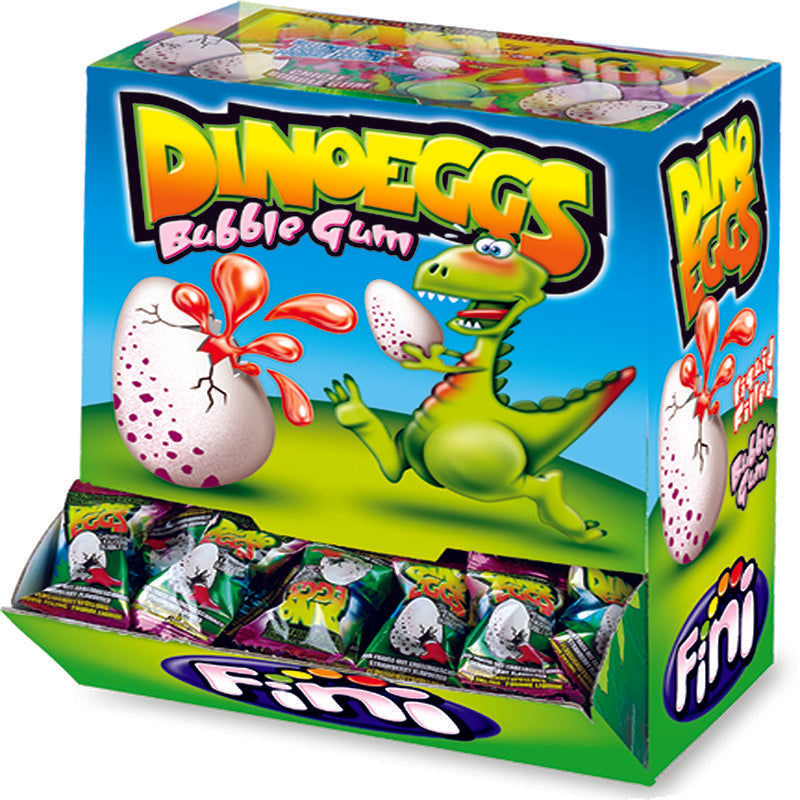 candytoys.ch Fini  Dino Eggs  200 Stück im Karton candytoys.ch Switzerland