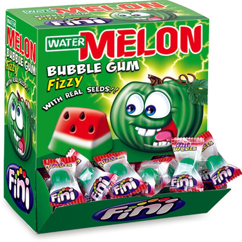 candytoys.ch Fini  Water Melon Bubble Gum  200 Stück im Karton candytoys.ch Switzerland