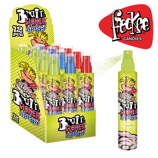 candytoys.ch freekee Brain Licker Spray 12 Stück im Karton candytoys.ch Switzerland