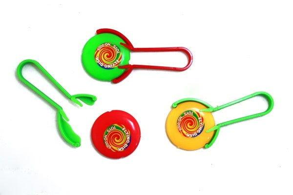 candytoys.ch Frisbee mini mit Abschießer mehrfach sortiert - ca 12cm candytoys.ch Switzerland