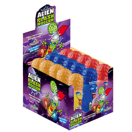 candytoys.ch Funny Candy Alien Flash Roller 15 Stück im Karton candytoys.ch Switzerland