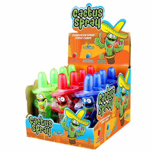 candytoys.ch Funny Candy Cactus Spray 12 Stück im Karton candytoys.ch Switzerland