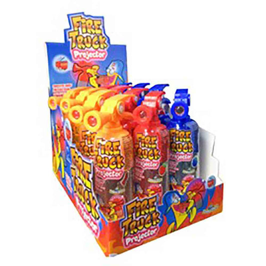candytoys.ch Funny Candy Fire Truck Projector 12 Stück im Karton candytoys.ch Switzerland