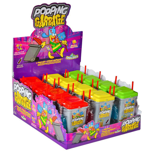 candytoys.ch Funny Candy Popping Garbage 12 Stück im Karton candytoys.ch Switzerland