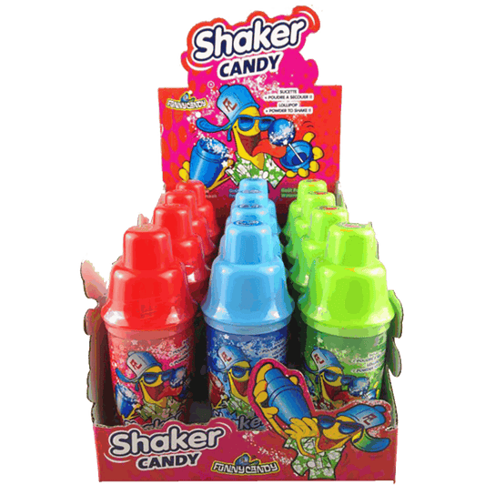 candytoys.ch Funny Candy Shaker Candy 12 Stück im Karton candytoys.ch Switzerland