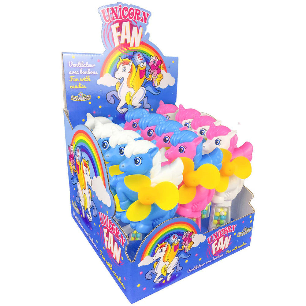 candytoys.ch Funny Candy Unicorn Fan 12 Stück im Karton candytoys.ch Switzerland