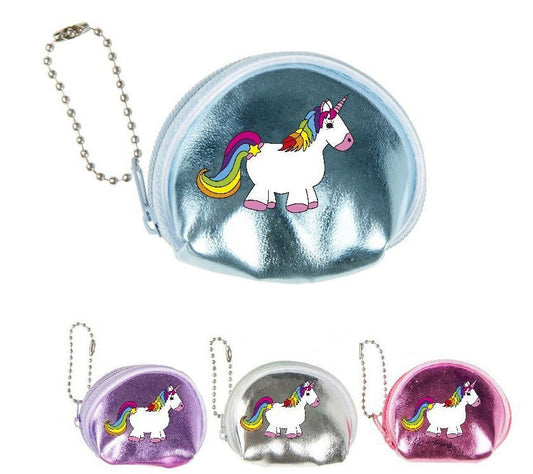 candytoys.ch Geldbörse Einhorn 4 Farben sortiert ca 7 x 6 cm candytoys.ch Switzerland