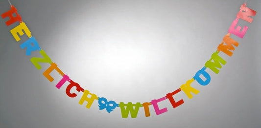 candytoys.ch Girlande HERZLICH WILLKOMMEN candytoys.ch Switzerland