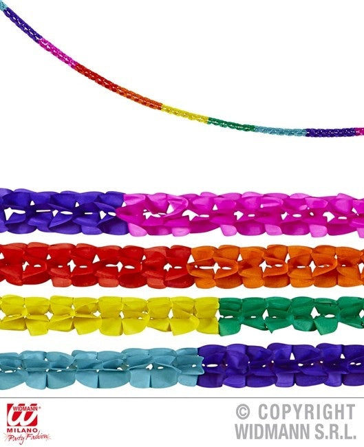candytoys.ch Girlanden multicolor ca 3 meter 2 Stck im Pack candytoys.ch Switzerland