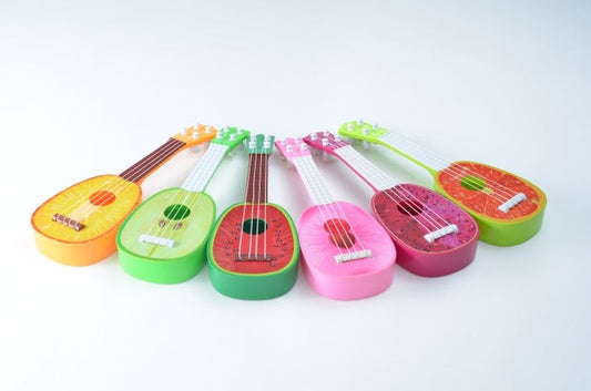 candytoys.ch Gitarre Obstmotive mit 4 Saiten sortiert candytoys.ch Switzerland