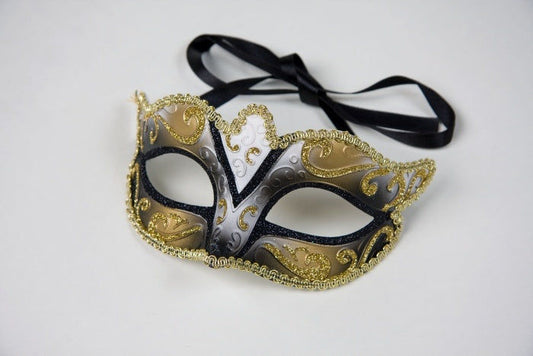 candytoys.ch Glitter-Augenmaske, schwarz/gold candytoys.ch Switzerland